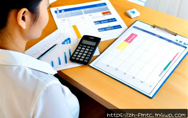 부동산 투자로 금융 자신감 구축하기 - Photorealistic middle-aged East Asian woman confidently reviewing a modern apartment investment mode...